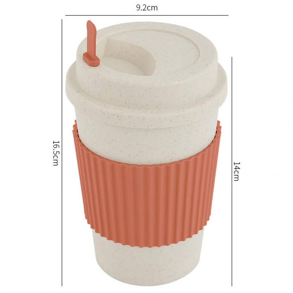 Große BPA-freie Weizen-Warmhalte-Tasse