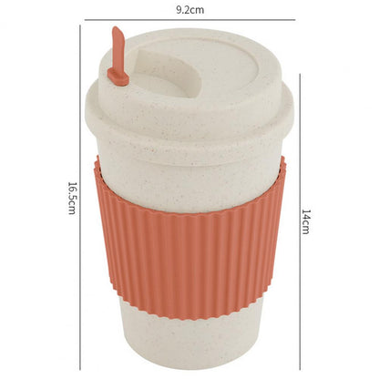 Große BPA-freie Weizen-Warmhalte-Tasse