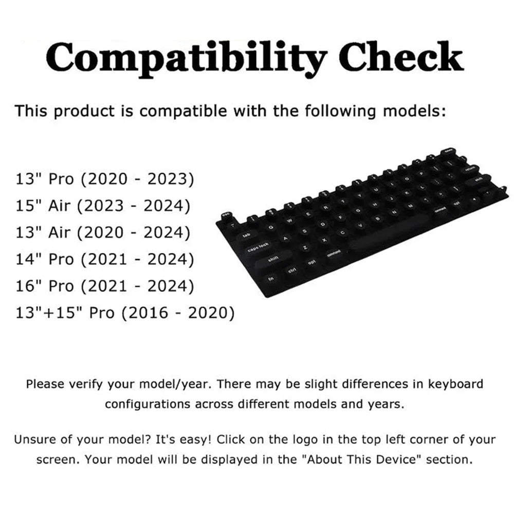 Laptop Tastatur für lange Fingernägel